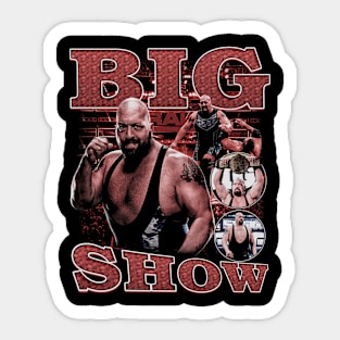 Big Show Vintage Bootleg Sticker